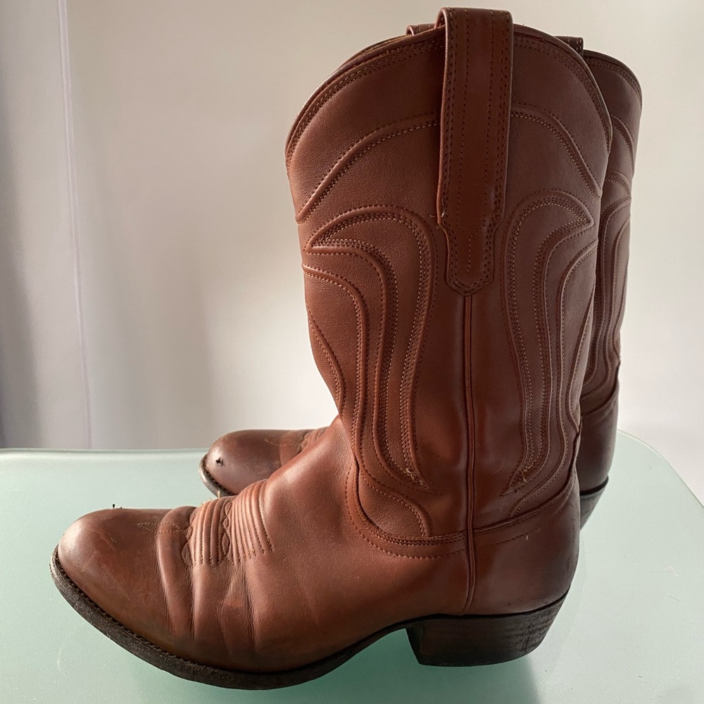 Tecovas Cartwright Cowboy Boots | Bourbon Calf Leather | Men’s 9EE